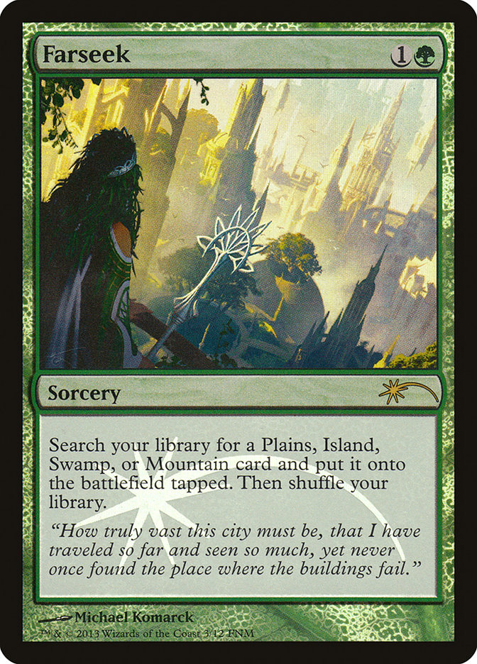 cards like farseek mtg mtg-singles-fca-farseek-45- Axion Now or Mountain card and put it onto the battlefield tapped Farseek