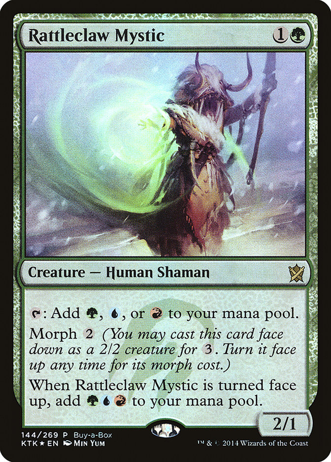 Rattleclaw Mystic (Buy-A-Box) [Khans of Tarkir Promos]