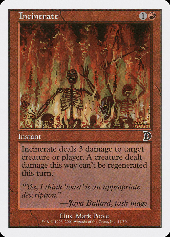 Incinerate [Deckmasters]