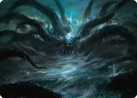The Watcher in the Water Art Card [The Lord of the Rings: Tales of Middle-earth Art Series]
