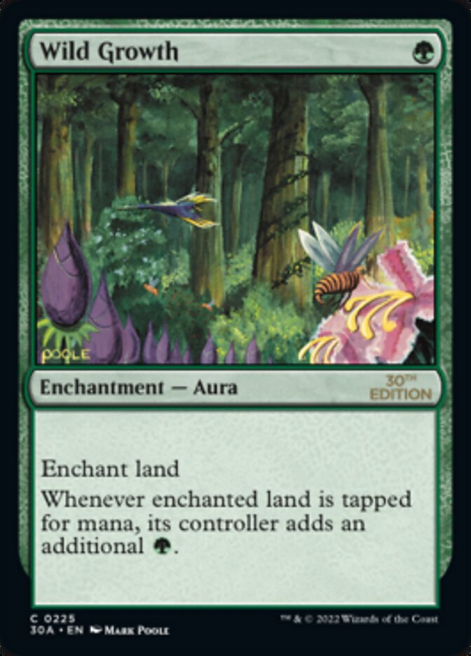 mtg cards like wild growth Some variants on Rampant Growth. Suggest modifications to the Cleave/Overload costs. : r/custommagic Here in Fyndhorn Wild Growth | Dominaria Remastered