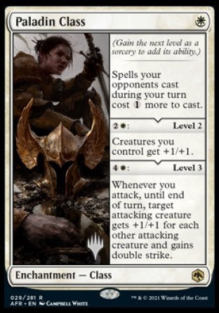 Paladin Class (Promo Pack) [Dungeons & Dragons: Adventures in the Forg