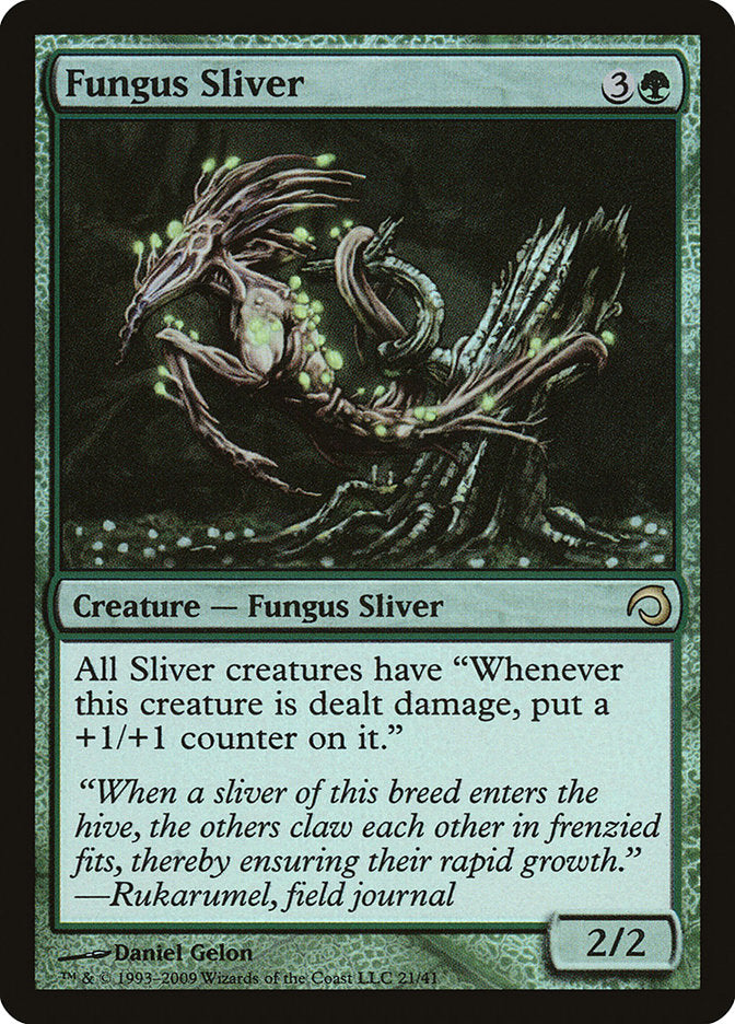 sliver mtg cards Legion In Magic Fungus Sliver [Premium Deck Series: