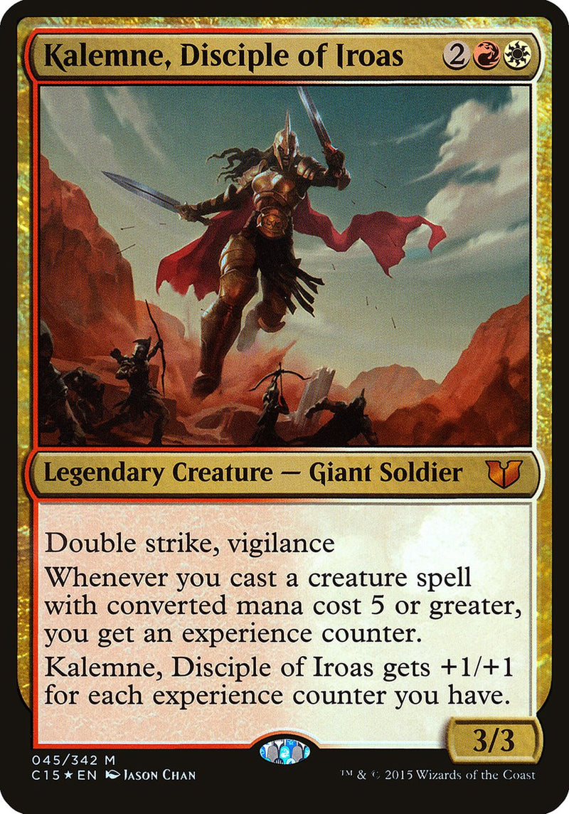 Kalemne, Disciple of Iroas (Oversized) [Commander 2015 Oversized]