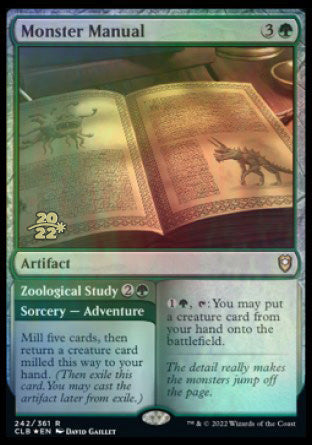 cards like monster manual mtg Monster Manual // Zoological Study [Commander Legends: Battle for Bald