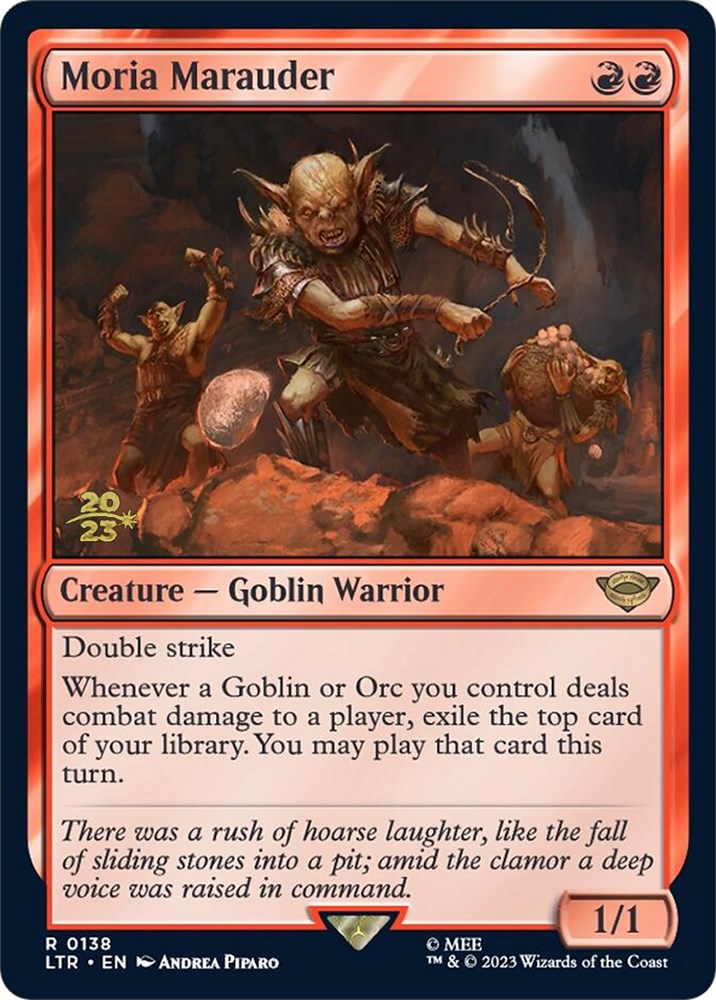 Moria Marauder [The Lord of the Rings: Tales of Middle-Earth Prereleas Moria Marauder [The Lord of the Rings: Tales of Middle-Earth Prereleas