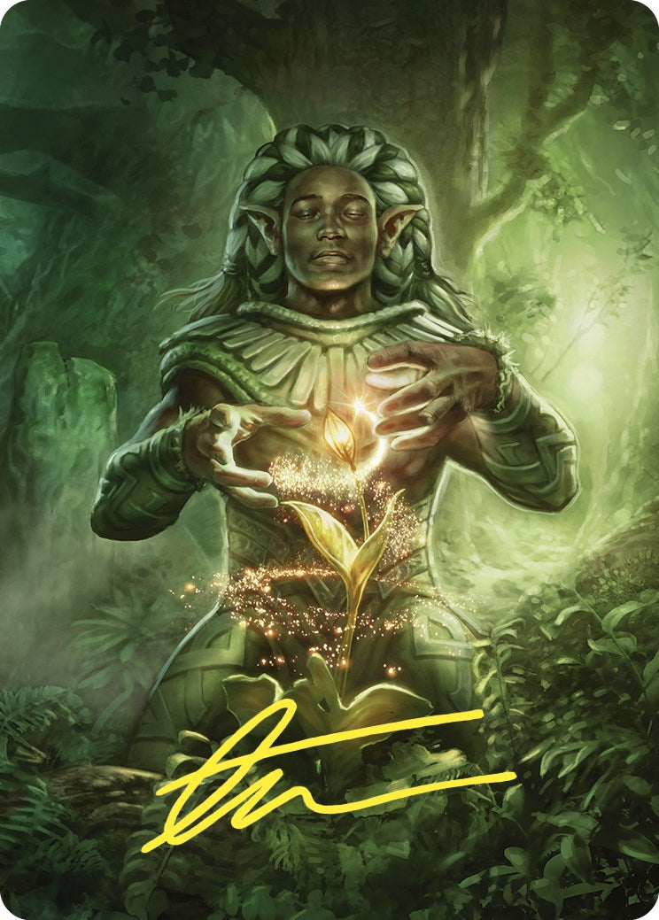 gold signed art card mtg A friend told me gold signature cards were relatively valuable, does this go for anything? : r/mtg