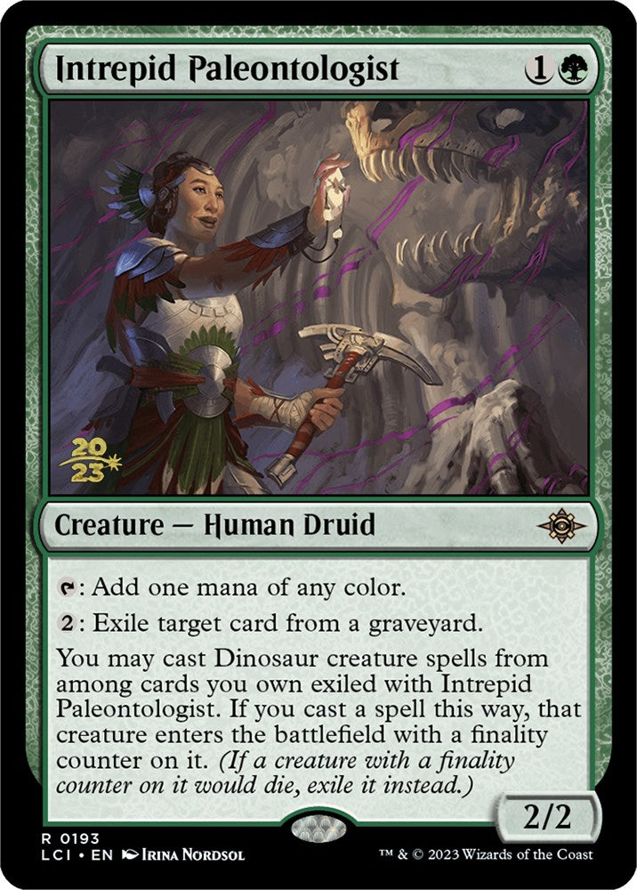 Intrepid Paleontologist [The Lost Caverns of Ixalan Prerelease Cards]