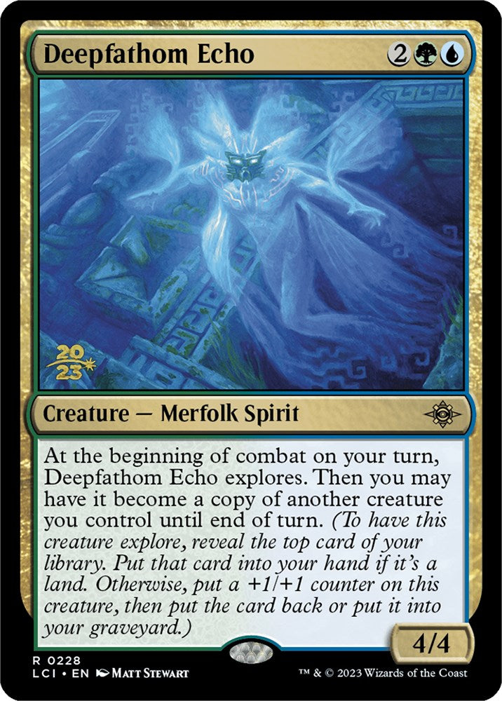 Deepfathom Echo [The Lost Caverns of Ixalan Prerelease Cards]