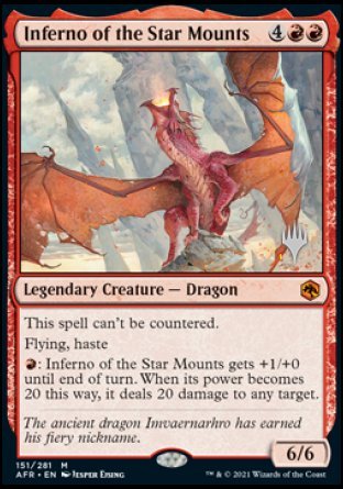Inferno of the Star Mounts (Promo Pack) [Dungeons & Dragons: Adventure Inferno of the Star Mounts (Promo Pack) [Dungeons & Dragons: Adventure