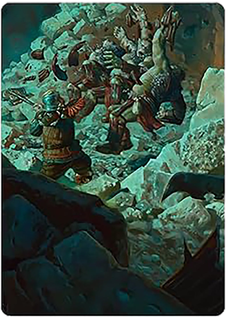 Gimli's Reckless Might Art Card [The Lord of the Rings: Tales of Middl Gimli's Reckless Might Art Card [The Lord of the Rings: Tales of Middl