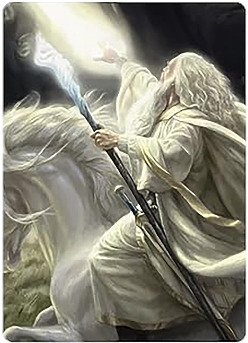 Gandalf of the Secret Fire Art Card [The Lord of the Rings: Tales of M Gandalf of the Secret Fire Art Card [The Lord of the Rings: Tales of M