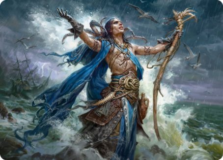 mtg innistrad midnight hunt art cards Lier, Disciple of the Drowned Art Card [Innistrad: Midnight Hunt Art S
