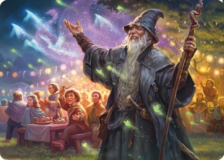 Gandalf, Friend of the Shire Art Card [The Lord of the Rings: Tales of