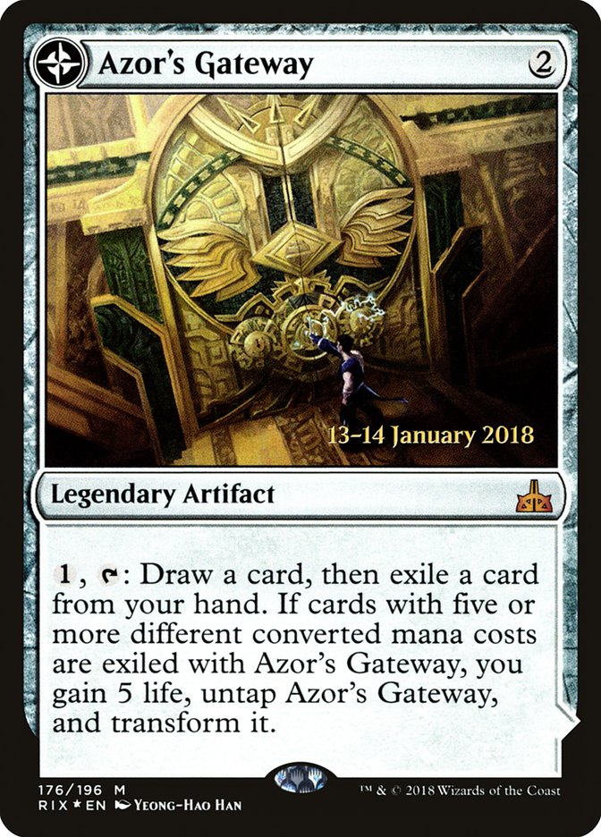 Azor's Gateway // Sanctum of the Sun [Rivals of Ixalan Prerelease Promos]