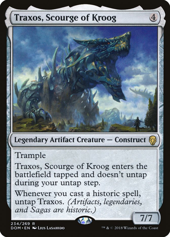 Traxos, Scourge of Kroog [Dominaria]