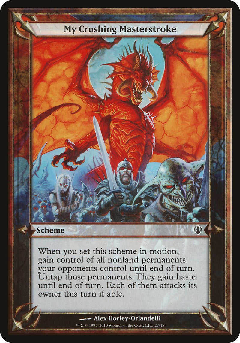 mtg archenemy scheme cards generator All in Good Time (Archenemy) - Oversize Cards - Magic: The Gathering