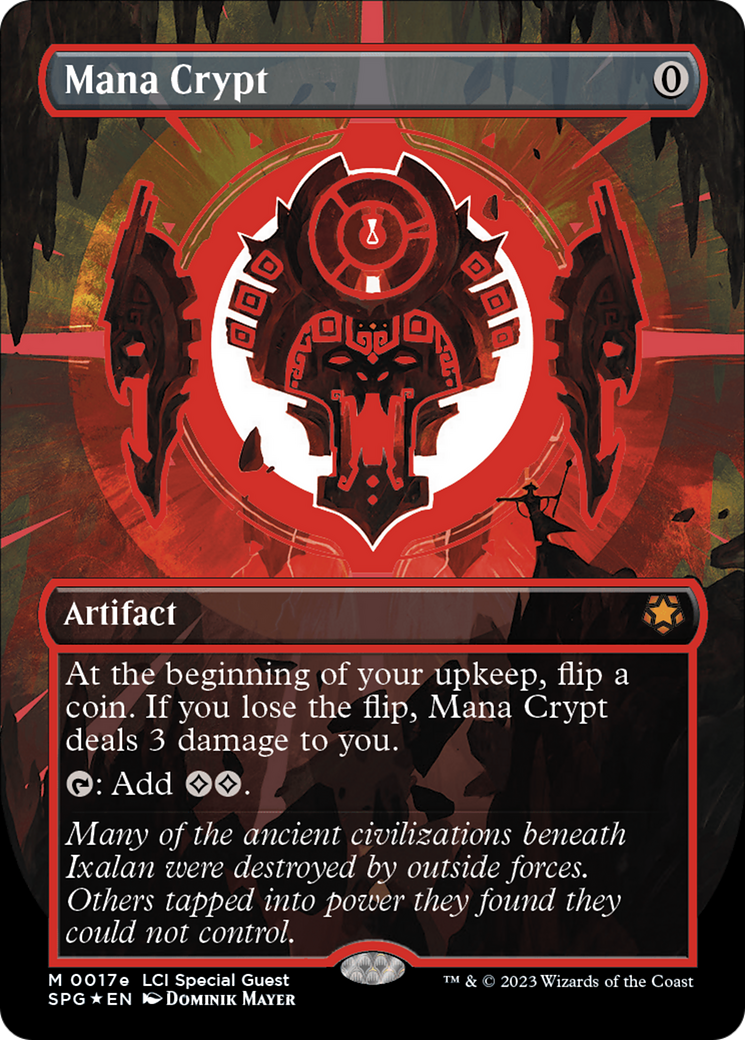 Mana Crypt (0017e) (Borderless) [The Lost Caverns of Ixalan