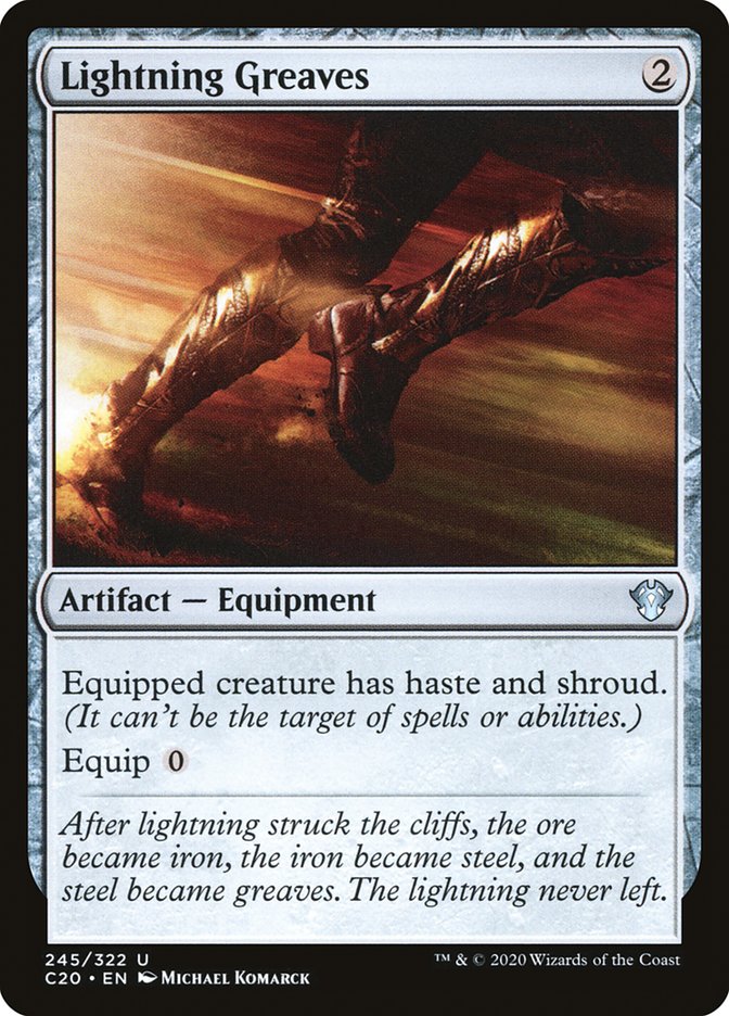 Lightning Greaves [Commander 2020]