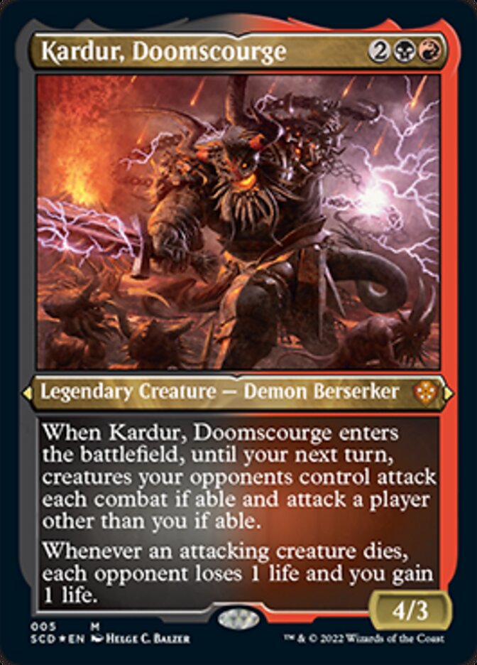 mtg starter commander decks 2022 Magic: The Gathering Deck Draconic Destruction (Red-Green) | Ready-to-Play Deck for Beginners and Fans | Ages 13+ The accompanying strategy guide and rules summary make the deck beginner NYAM Ep. 78: Commander Starter