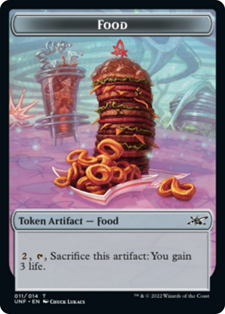 mtg food token cards AC Proxy milkbean The Gathering (MTG) card images and symbols Wizards of the Coast What cards synergize with food