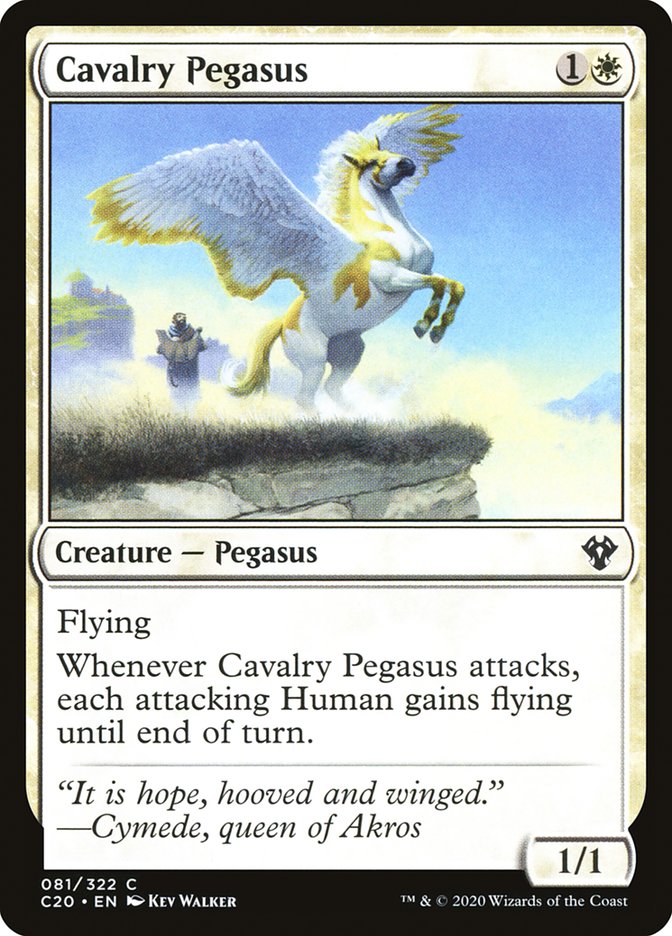 Cavalry Pegasus [Commander 2020]