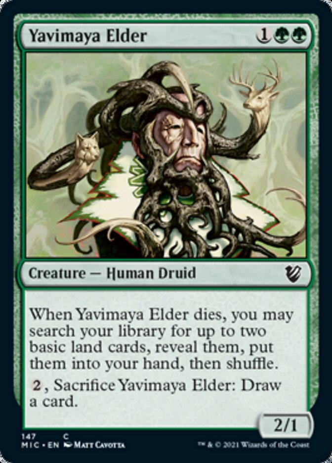 Yavimaya Elder [Innistrad: Midnight Hunt Commander]