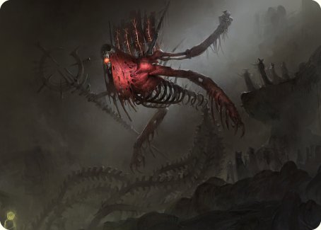 Drivnod, Carnage Dominus Art Card [Phyrexia: All Will Be One Art Serie Drivnod, Carnage Dominus Art Card [Phyrexia: All Will Be One Art Serie