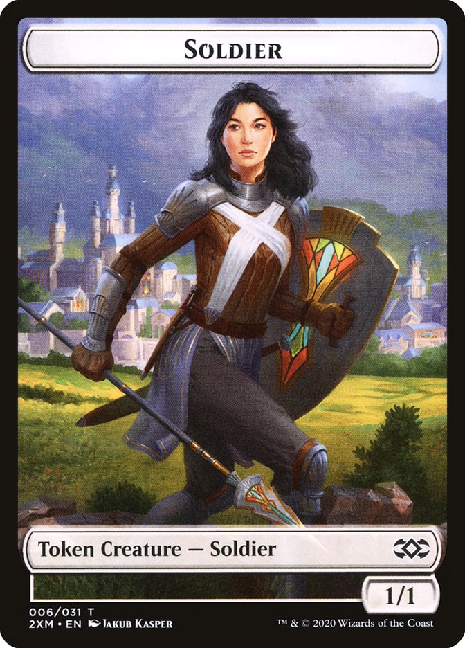 mtg servo cards Magic: the Gathering - Token (006) Double Masters Tokens Type Servo - Token Artifact -