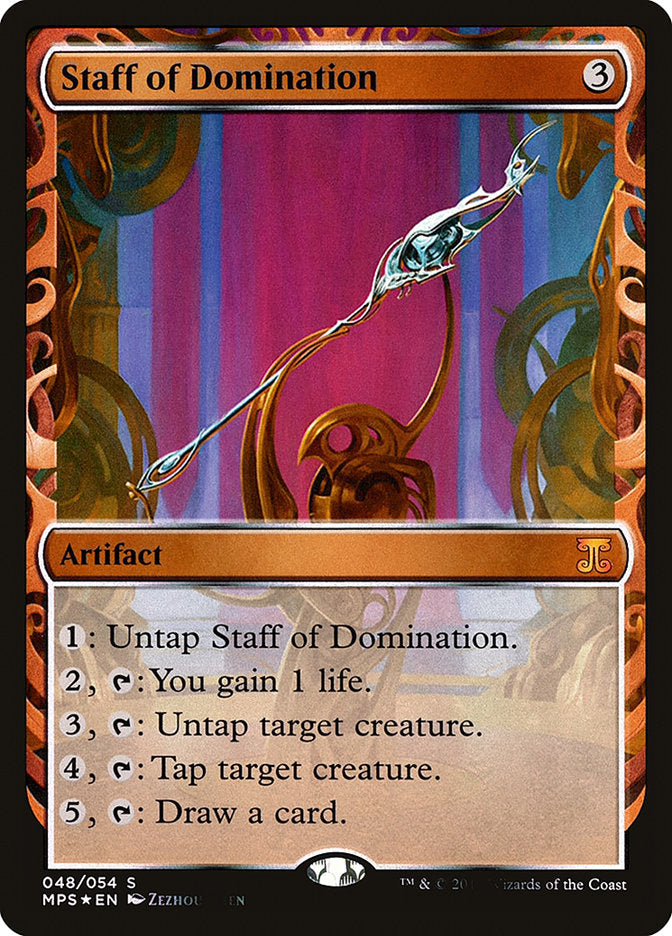 mtg staff cards Thornbite [MOR put a story counter on Staff of the Storyteller. Staff of Domination | Fifth