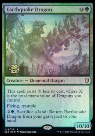 Earthquake Dragon [Commander Legends: Battle for Baldur's Gate Prerele