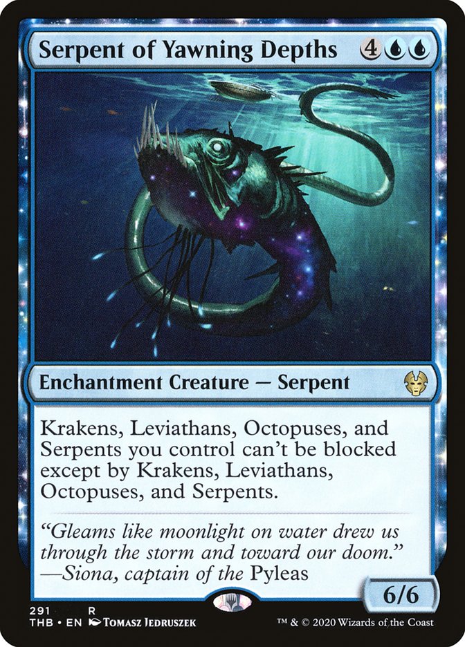 Serpent of Yawning Depths [Theros Beyond Death]