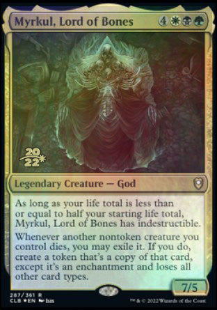 make cards lose legendary mtg Myrkul, Lord of Bones [Commander Legends: Battle for Baldur's Gate Pre