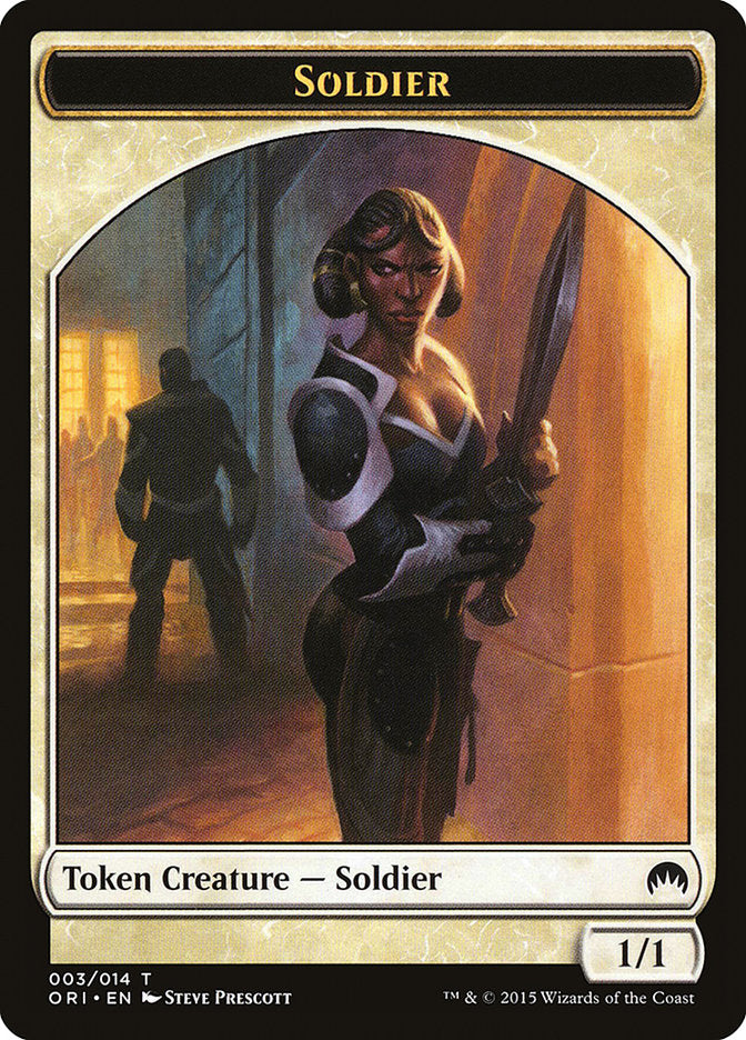 Soldier Token [Magic Origins Tokens]