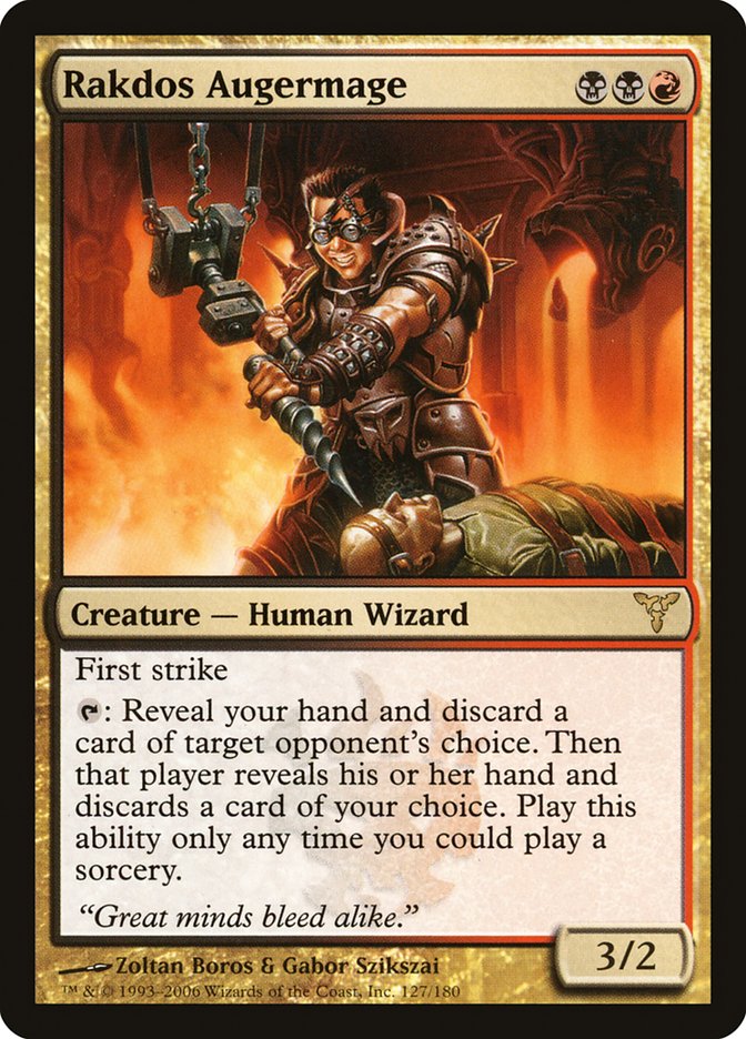 Rakdos Augermage [Dissension]