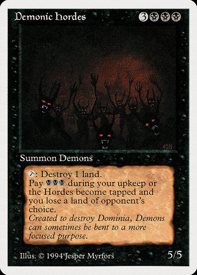 Demonic Hordes [Summer Magic / Edgar]
