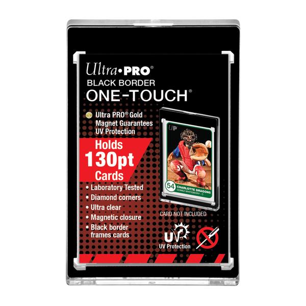 Ultra Pro 130PT ONE-TOUCH Black Border Magnetic Holder