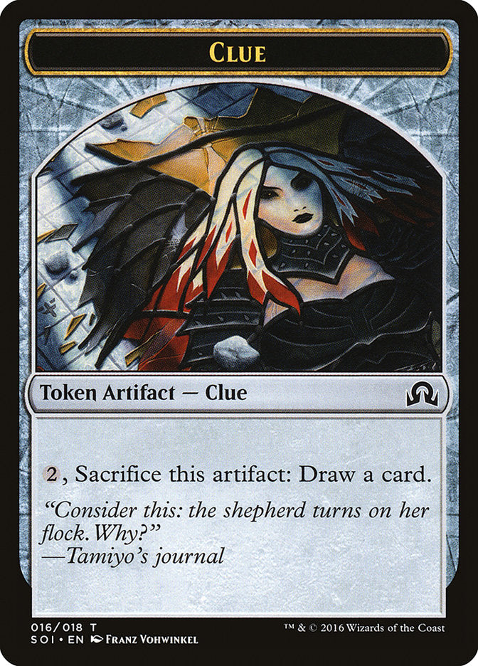 clue card mtg Token by Frank Wiles All Cards From Ravnica: Clue