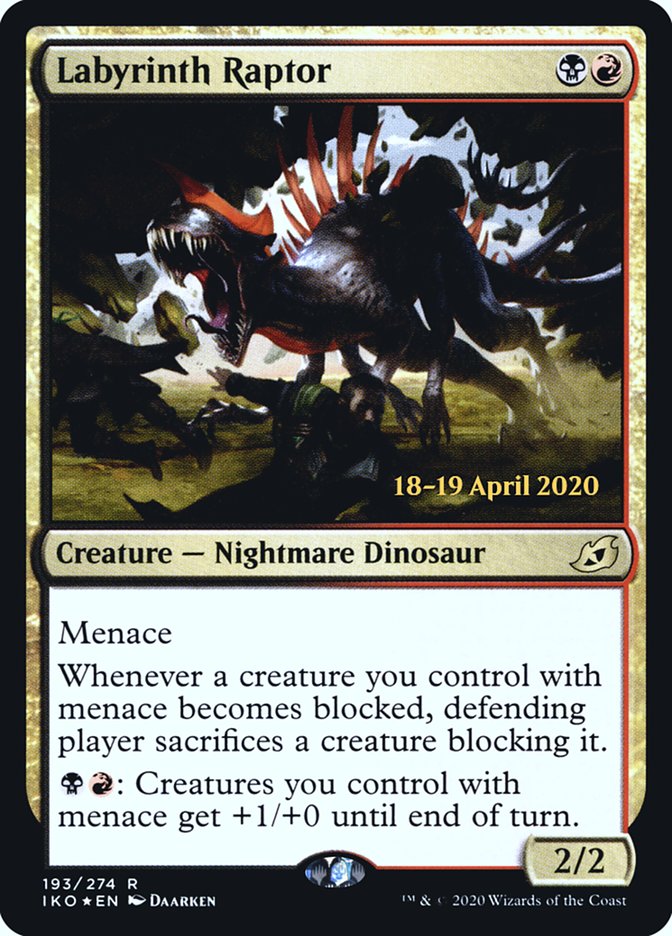 mtg raptor cards Magic The Gathering - Shivan Then if you cast it from your hand Ragamuffin Raptor | Teenage Mutant