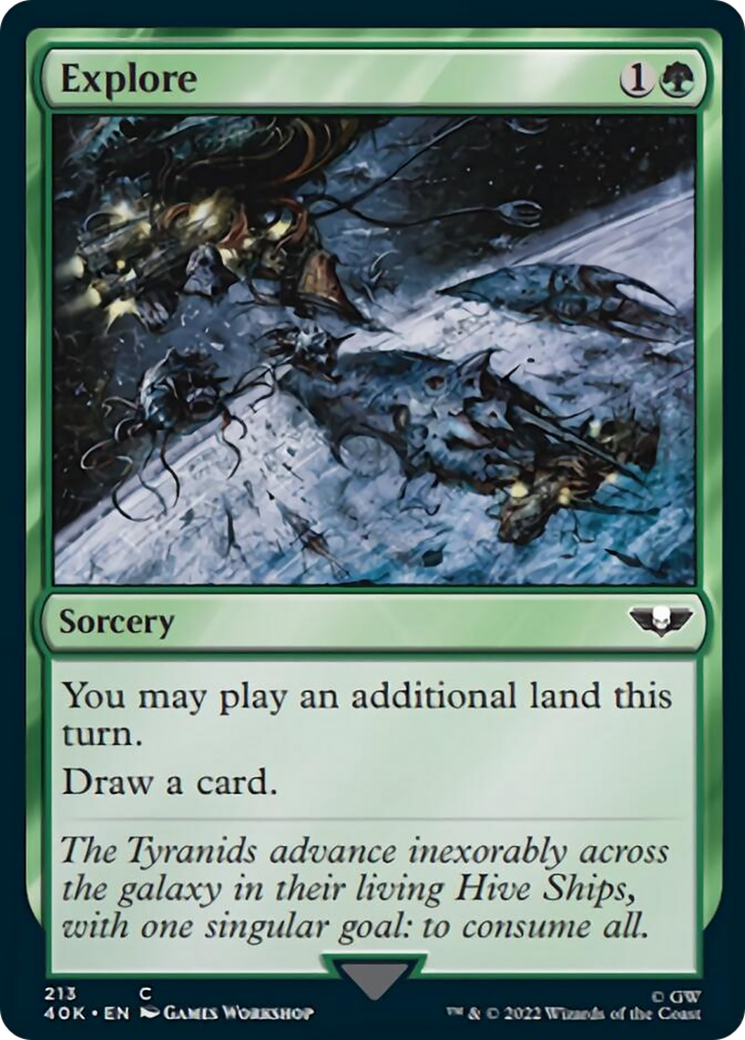 cards with explore mtg Magic: The Gathering The Lost Caverns of Ixalan Commander Deck Stock image Wandering Archaic // Explore the