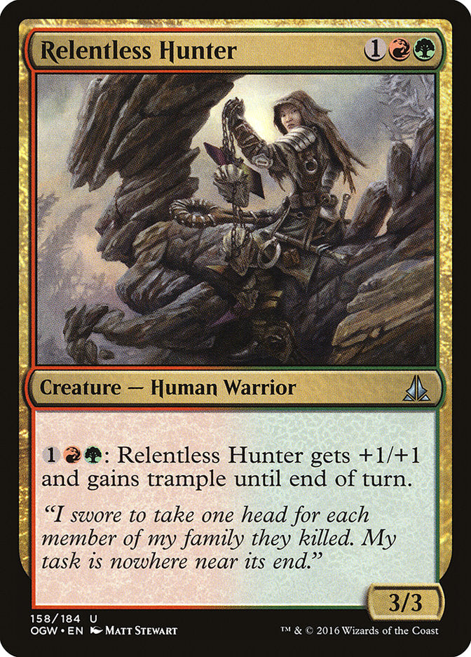 Relentless Hunter [Oath of the Gatewatch]