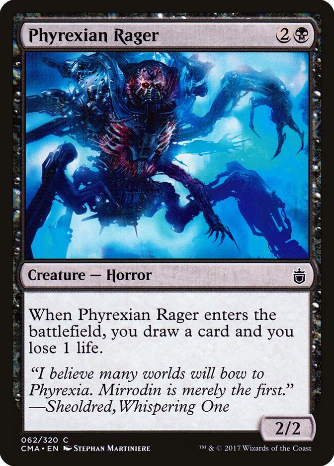 Phyrexian Rager [Commander Anthology]