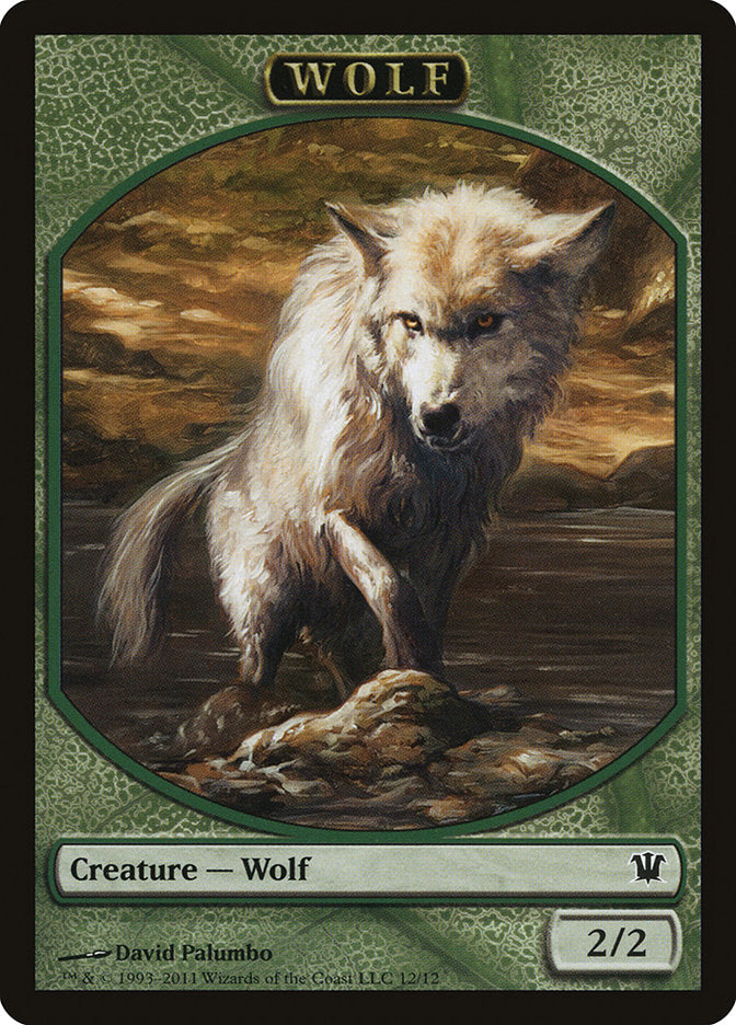 wolf card mtg Magic The Gathering - Scourge (179/297) Token Creature Wolf Rarity MTGNexus - Red Wolf of