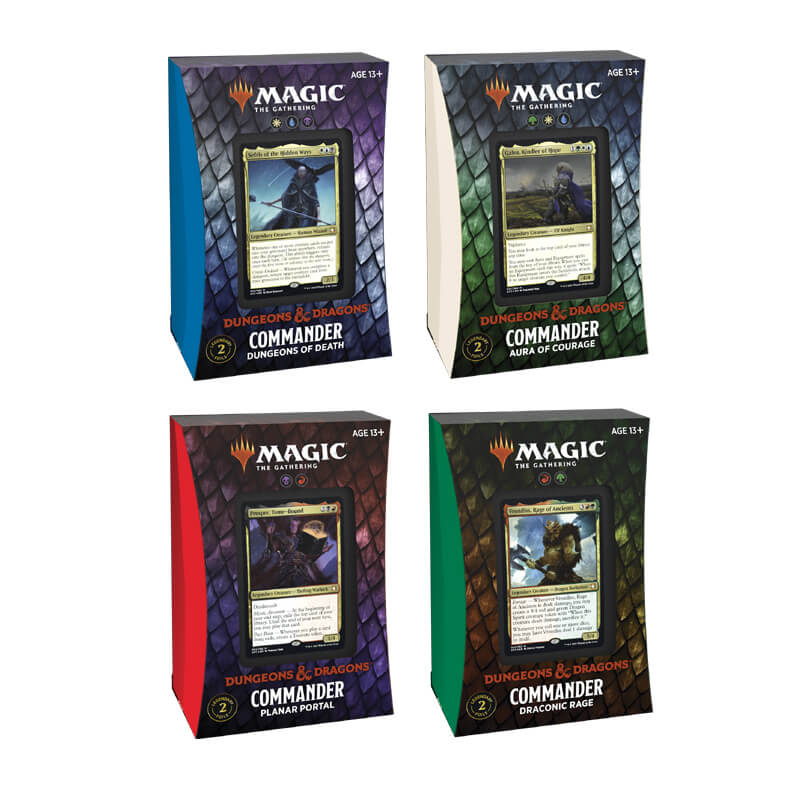 Adventures in the Forgotten Realms AFR Commander Decks