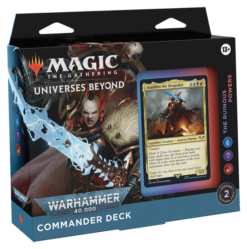 Universes Beyond: Warhammer 40,000 40K Commander Decks