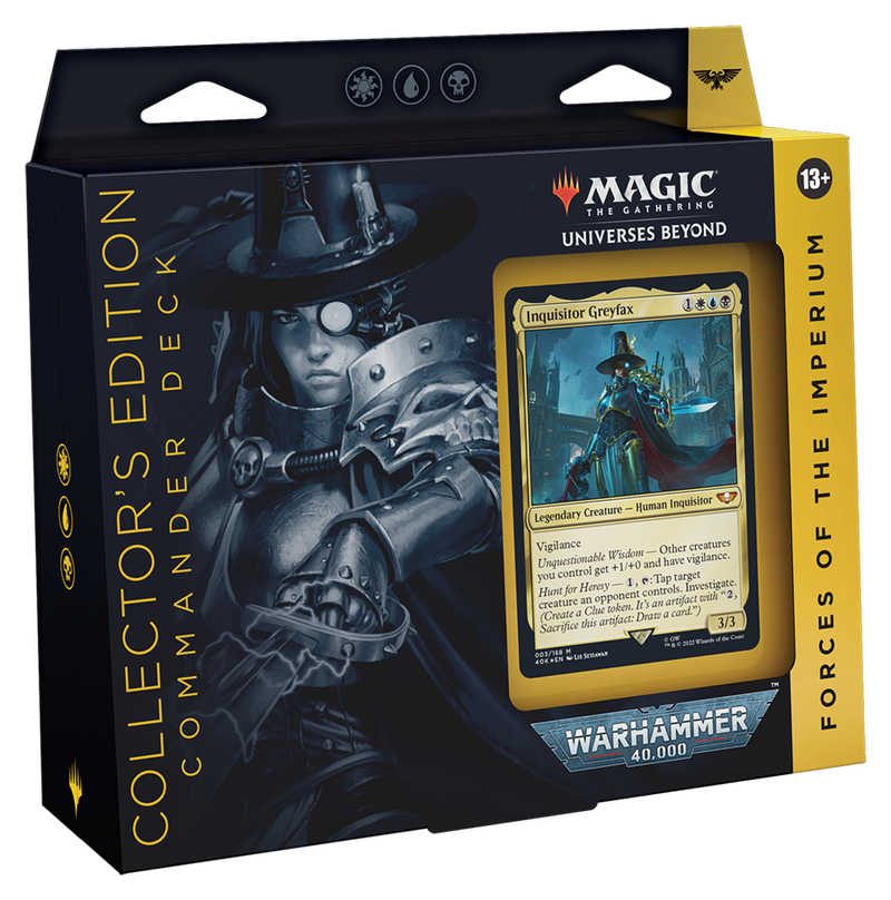 Universes Beyond: Warhammer 40,000 40K Collector's Edition Commander Decks