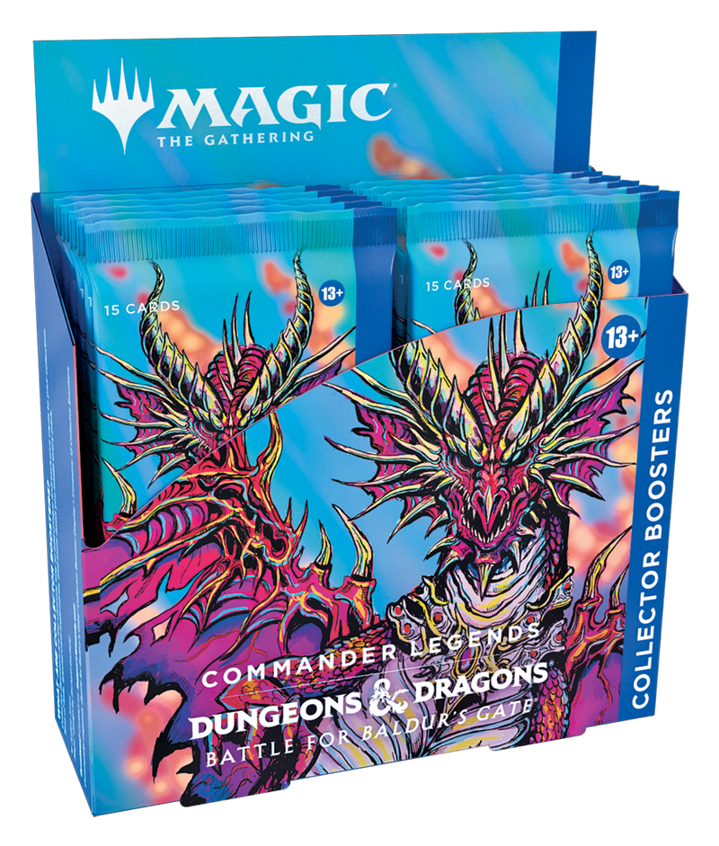 commander legends booster box release date Commander Legends: Battle for Baldur's Gate CLB Collector Booster Box