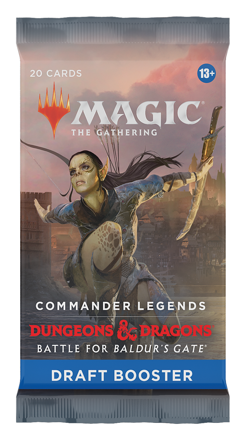 Commander Legends: Battle for Baldur's Gate CLB Draft Booster Pack Commander Legends: Battle for Baldur's Gate CLB Draft Booster Pack