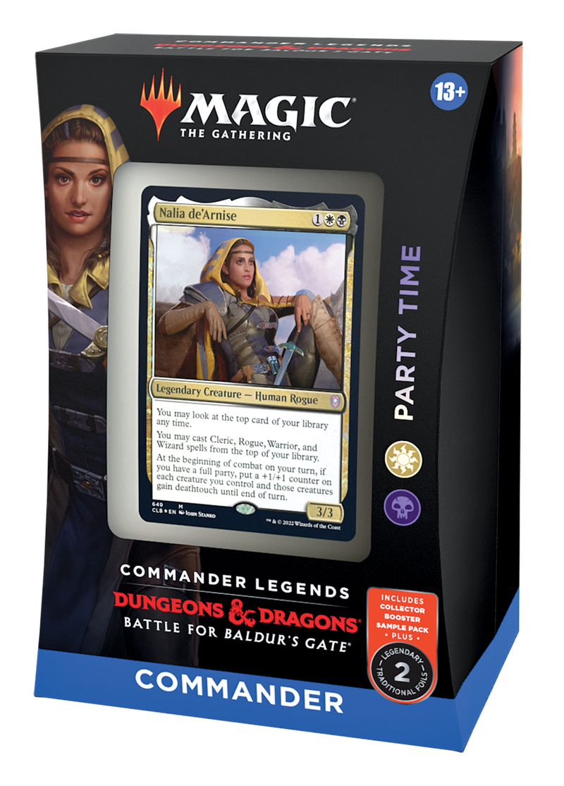 Commander Legends: Battle for Baldur's Gate CLB Commander Decks