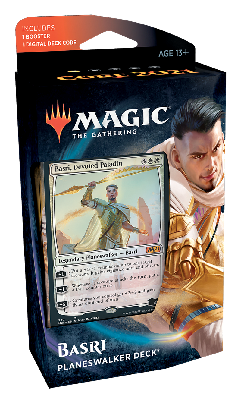 mtg core set 2021 booster box Core Set 2021 M21 Planeswalker Deck